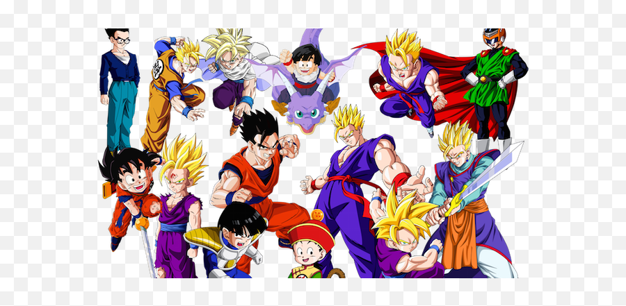 All Gohan Render Vector By Ddgraphics D5ds3f2 - The Saiyans Dragon Ball Z Gohan Png,Gohan Png