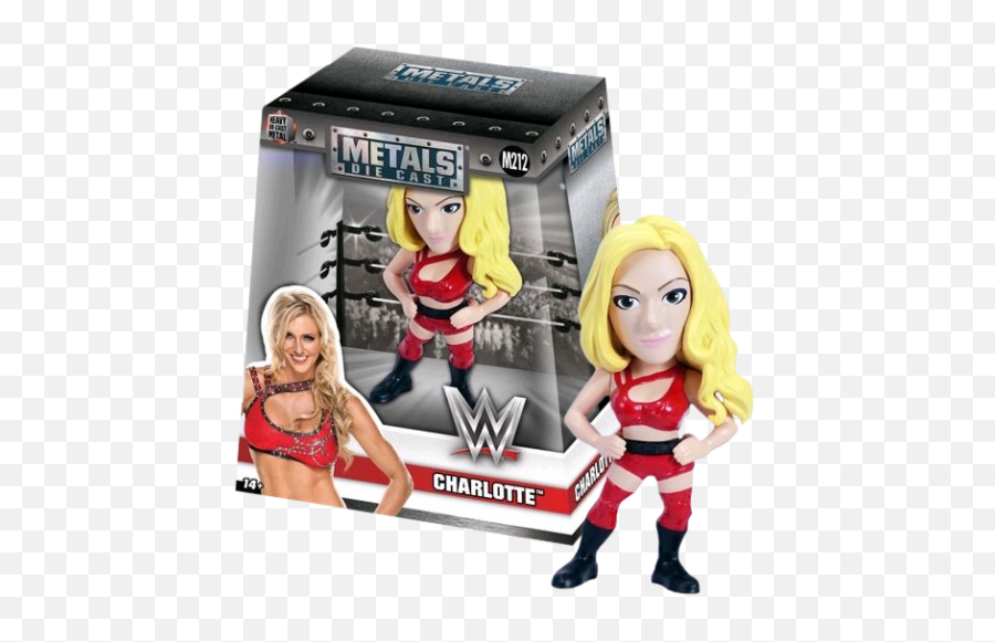 Wwe - Charlotte 4 Inch Metals Diecast Action Figure Wwe Metals Die Cast Png,Charlotte Flair Png