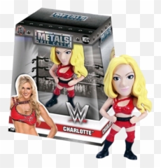 Wwe - Charlotte 4 Inch Metals Diecast Action Figure Wwe Metals Die Cast Png,Charlotte Flair Png