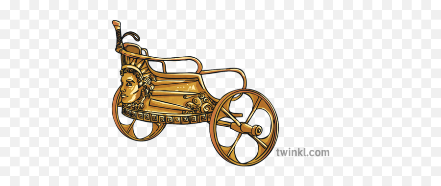 Golden Chariot Apollo Greek Mythology Gold Transport Mps Ks2 - Golden Chariot Greek Mythology Png,Chariot Png