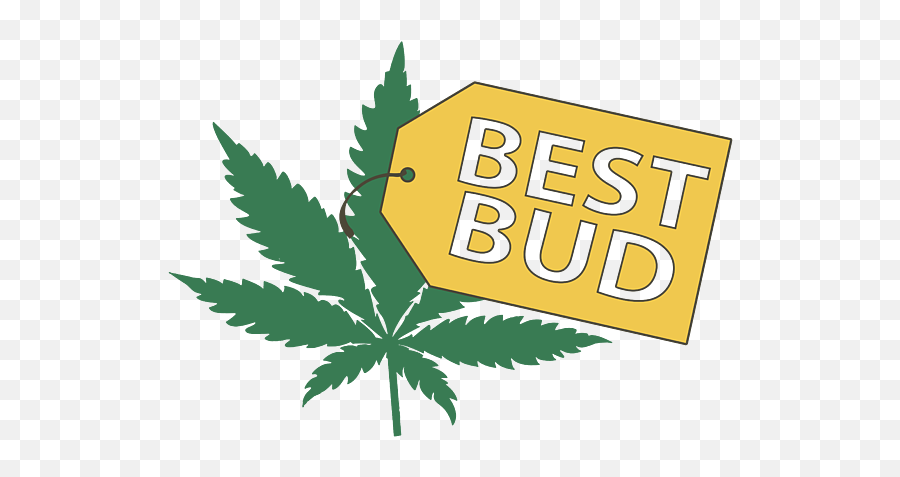 Best Bud Store Joke Pot Weed Smoke High Vape Marijuana Leaf Funny Tote Bag - Dibujo De Chala De Marihuana Png,Pot Leaf Transparent