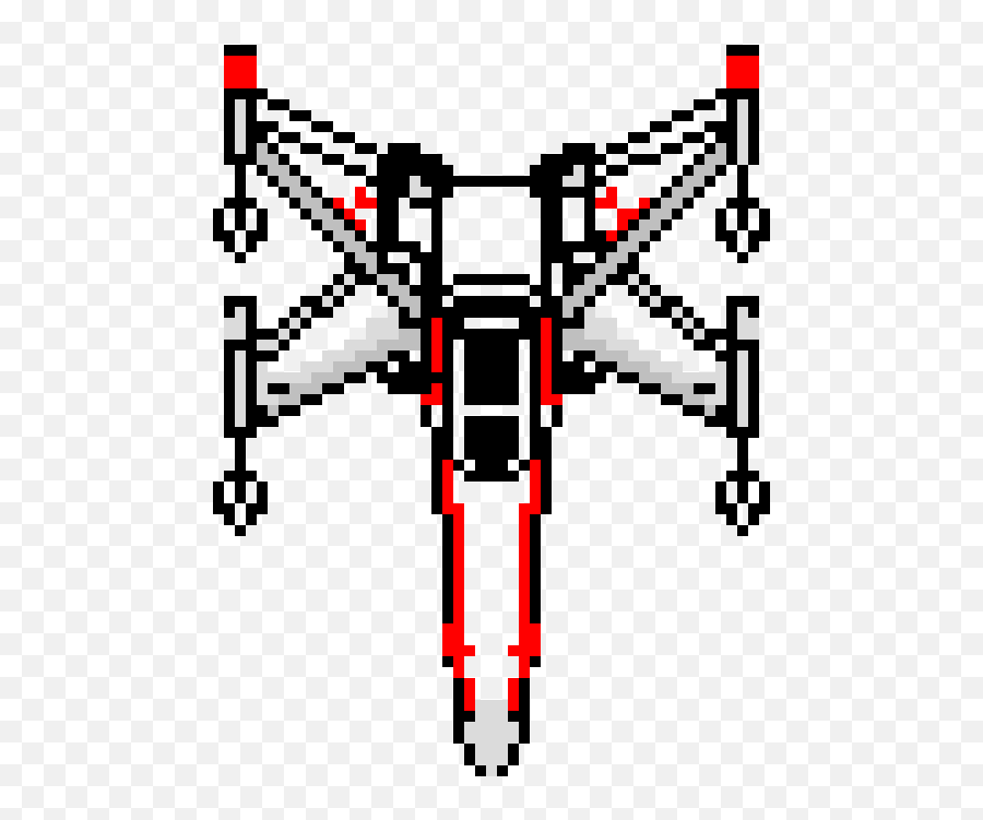 X Wing - X Wing Pixel Art Png,X Wing Png