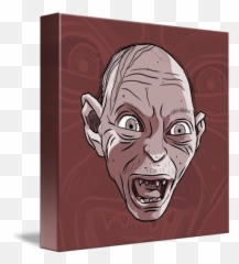 Gollum Brown By Manolo Saviantoni - Illustration Png,Gollum Png
