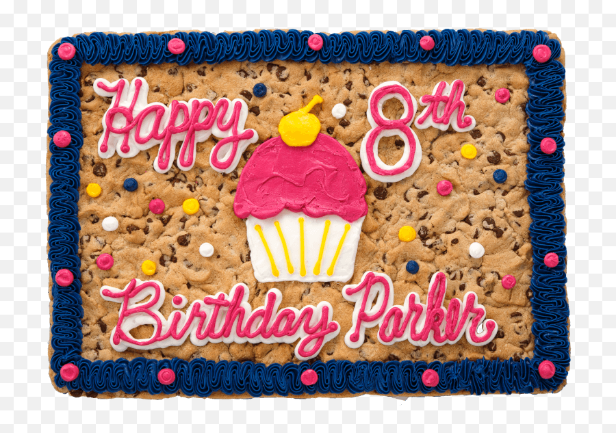 Fresh Baked Cookies U0026 Custom Cookie Cakes - Birthday Cake Png,Birthday Cupcake Png