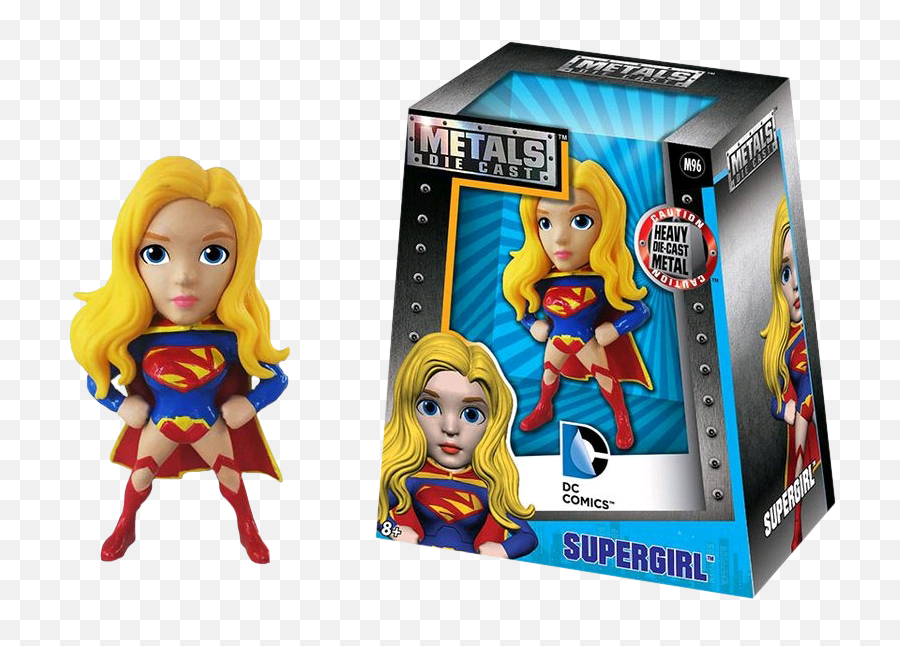 Supergirl 4u201d Metals Die - Cast Action Figure By Jada Toys Png,Supergirl Transparent