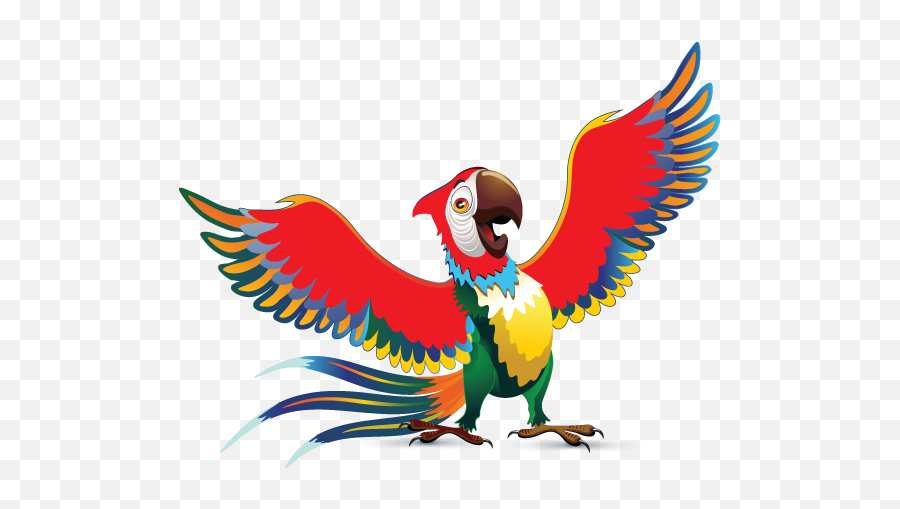 Make Your Own Colorful Parrot Logo Design For Free - Macaw Png,Parrot Transparent