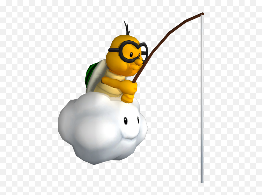 Mario Kart Lakitu Png - Mario Kart Lakitu Fishing,Lakitu Png