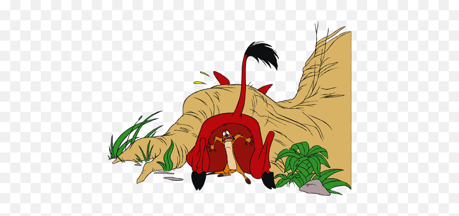 Lion King Timon And Pumba Very Scared - Lion King Timon And Puba Clip Art Png,Pumba Png