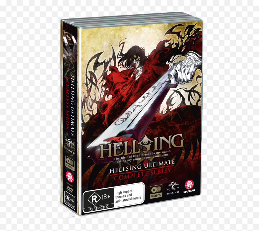 Hellsing Ultimate Complete Series - Ultimate Hellsing Alucard Poster Png,Hellsing Png