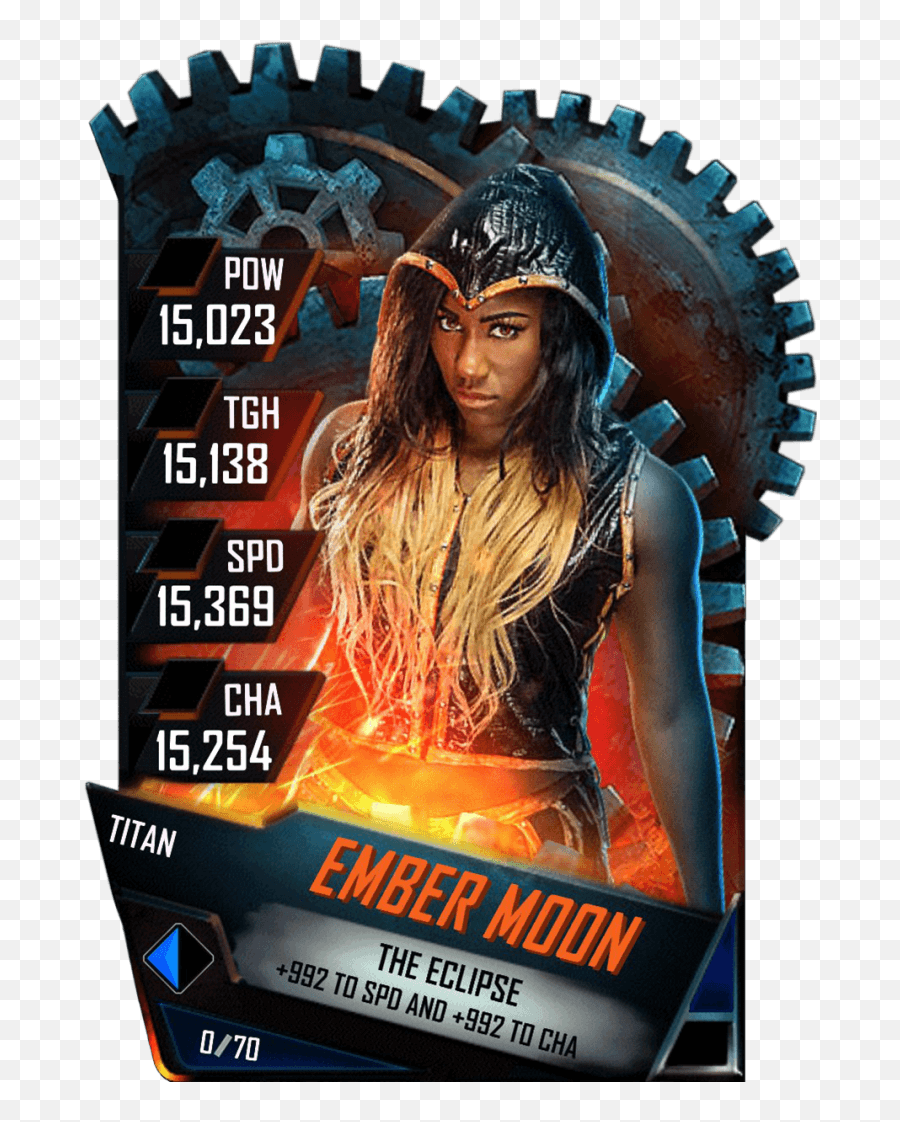 Ember Moon Wallpapers - Nikki Bella Wwe Supercard Titan Png,Ember Moon Png