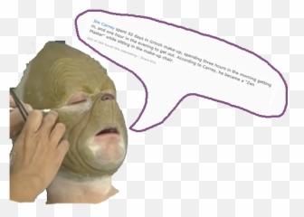 Its A Png If You Wanna Make It An Emote - Yoda,Jim Carrey Png