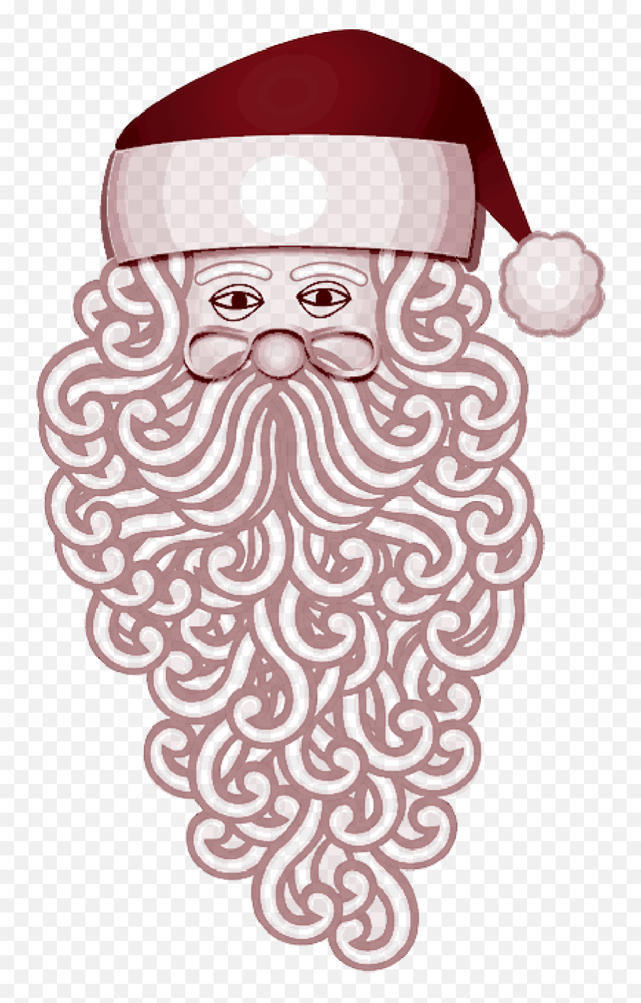 Download Hd Santa Claus Beard Png - Charming Santa Claus Uncle Sam Beard Transparent Background,Santa Beard Transparent Background