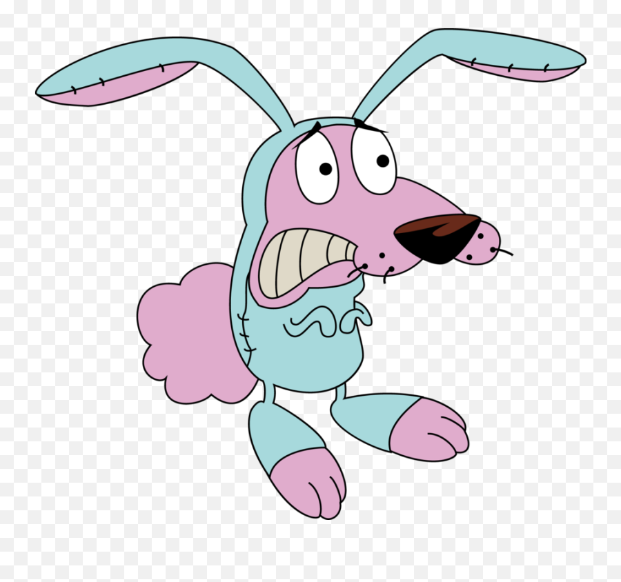 Courage The Cowardly Dog Bunny Costume - Courage The Cowardly Dog Rabbit Png,Courage The Cowardly Dog Png