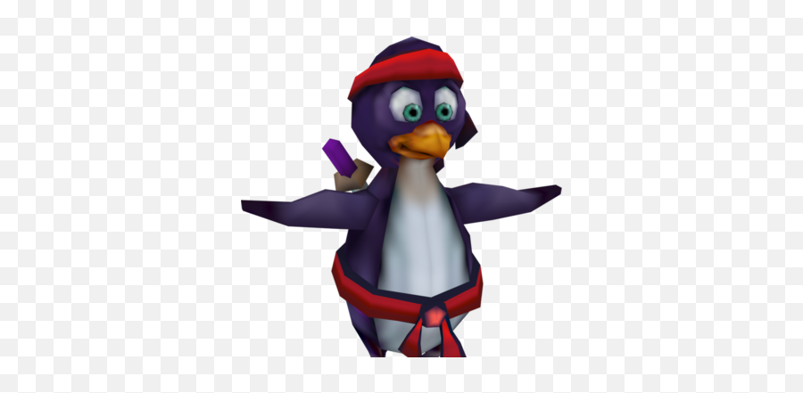 Ninja Penguin - Crash Tag Team Racing Ninja Penguins Png,Penguins Png