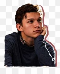 Download - Peter Parker Tom Holland Cute png