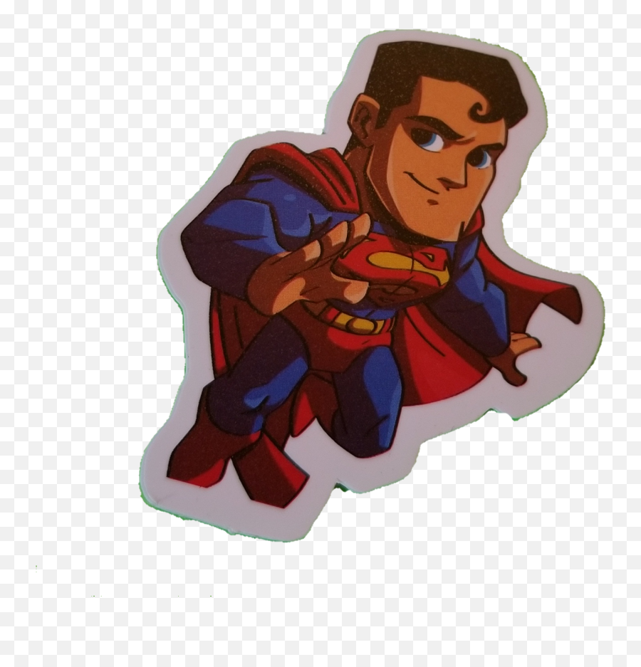Superman Greeting Sticker With 2 Extra Free Stickers Included - Superman Png,Man Of Steel Png