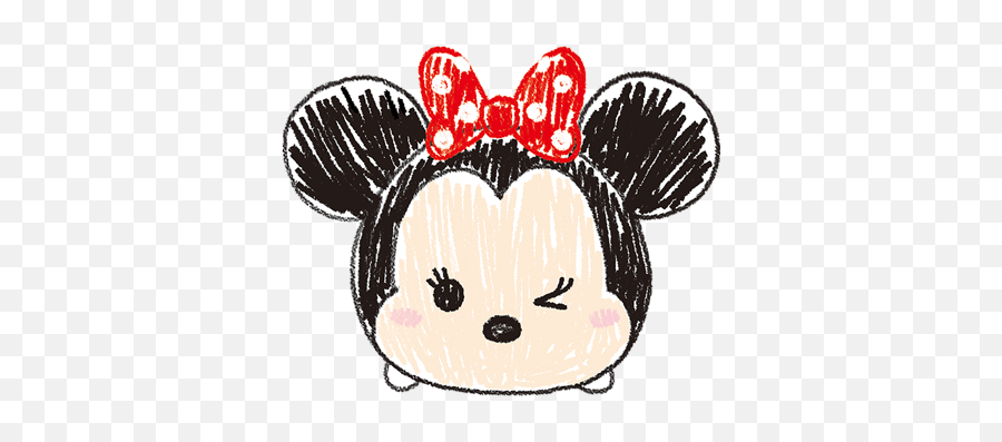 Tsum Stick - Minnie Mouse Tsum Tsum Drawing Png,Tsum Tsum Logo