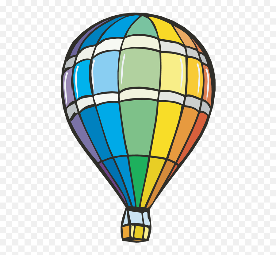 Hot Air Balloon Clipart 4th July - Hot Air Balloon Clipart Png,Hot Air Balloon Transparent
