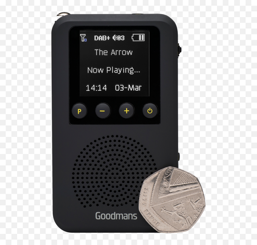 Goodmans Pocket Dab Portable Digital - Goodmans Portable Dab Radio Png,Dab Transparent Background