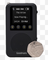 Goodmans Pocket Dab Portable Digital - Radio png