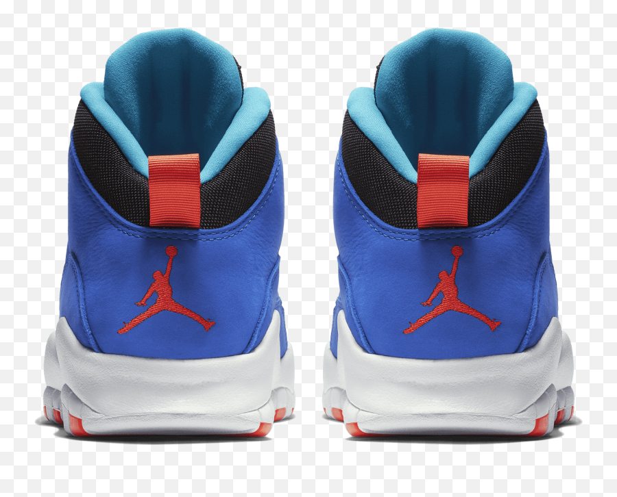 Download Air Jordan 10 Retro Shoe - Outdoor Shoe Png,Jordan Shoe Png
