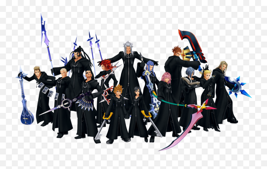 What The Heck Is Happening In Kingdom Hearts 3 An - Kingdom Hearts All Characters Png,Kingdom Hearts 2.8 Logo