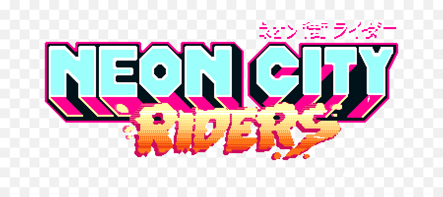 Neon City Riders The Pixel Art Cyberpunk Game Is Coming - Dot Png,Pixel Art Transparent