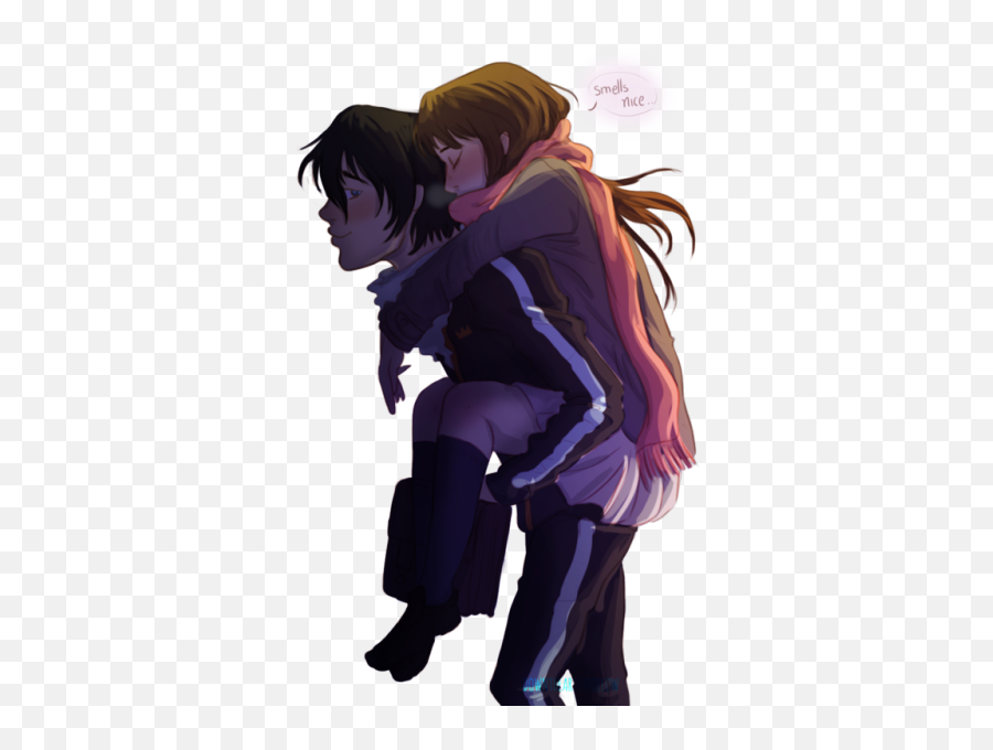 Love Yourself Noragami Anime Yato Characters - Yato And Hiyori Png,Yato Png