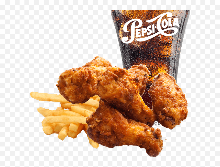 5pc - Crispy Fried Chicken Png,Chicken Wings Transparent