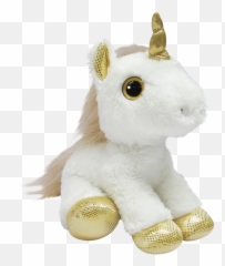 Unicorn Gold Glitter Eyes 30cm - Soft Png,Gold Unicorn Png