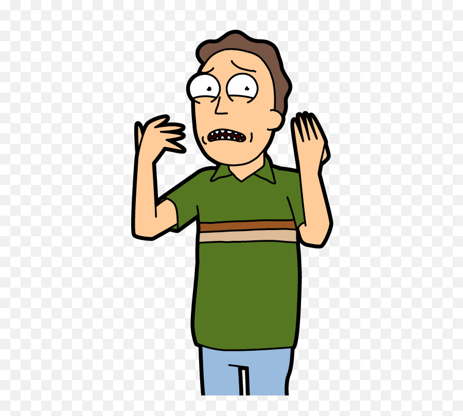 Jerry Png Rick And Morty
