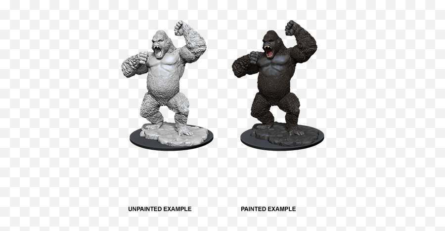 W12 Giant Ape - Deep Cuts Unpainted Devil Png,Icon Of The Realms Minatures Singles