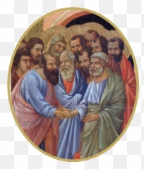 Apostle Club Catholic Radio Network - Arrival Of The Apostles To Virgin png