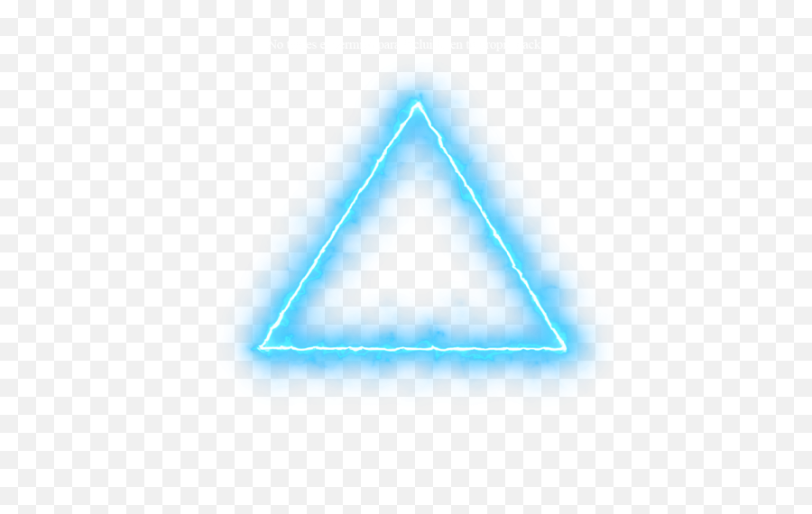 Download Blue Triangle Neon Lights Png - Editing Royal Picsart Background, Blue Triangle Png - free transparent png images 