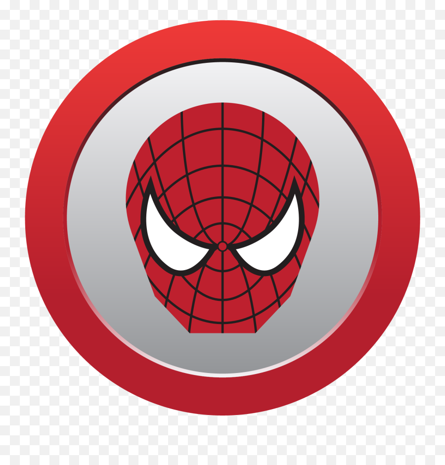 Transparent Background Spiderman Logo - Arsenal Tube Station Png,Spiderman Face Png