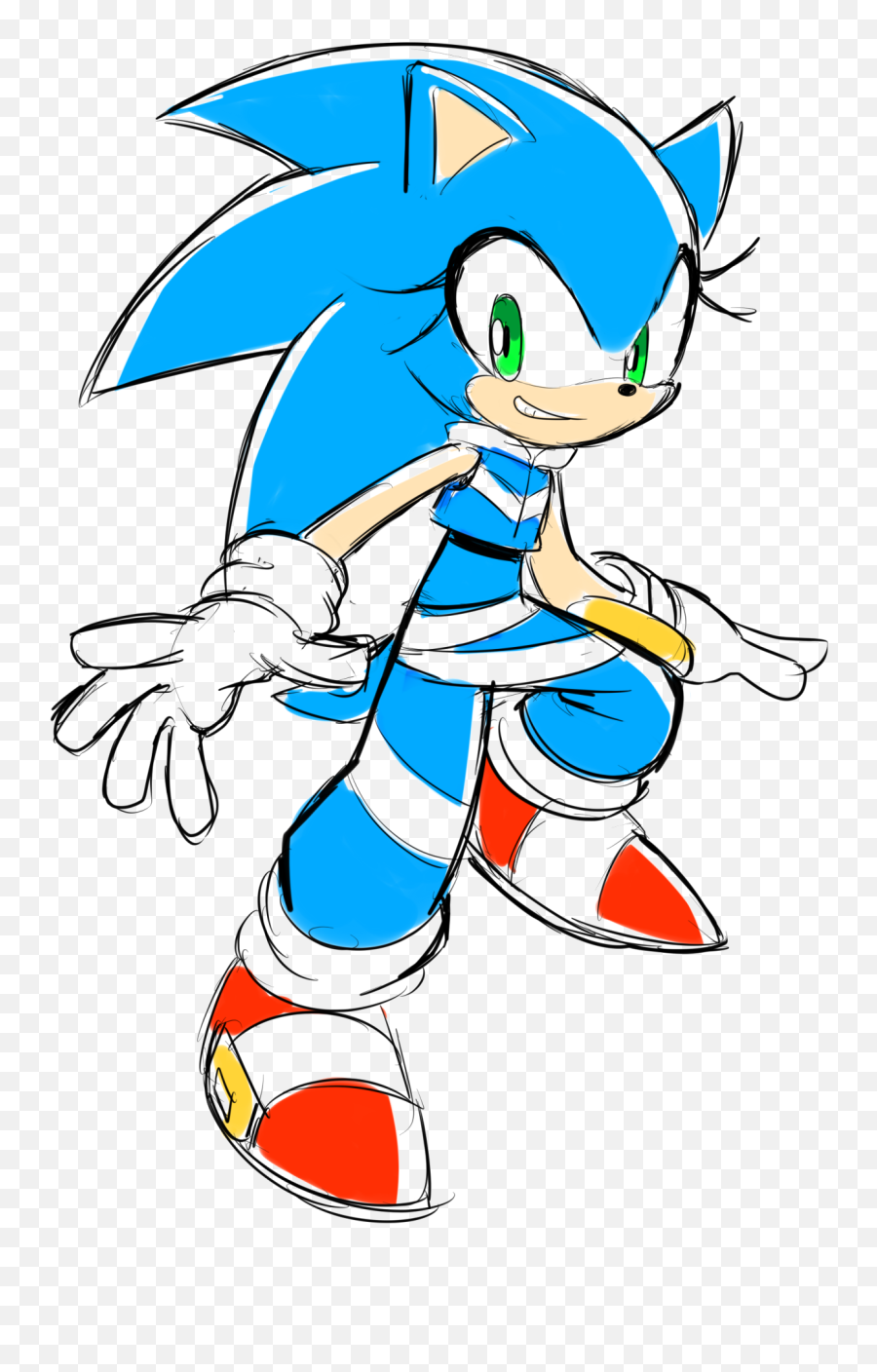Sonic The Hedgehog Png Image Background - Sonic The Hedgehog Oc,Sonic The Hedgehog Transparent