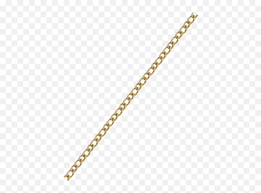 Straight Gold Chain Png - Gold Chain Line Png,Chain Png