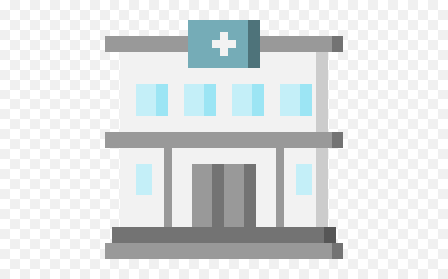 Hospital Building Clinic Medical Health Free Icon Of - Icon Klinik Png,Health Icon Png