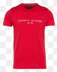 Red Hilfiger T Shirtwwwneurosurgeonravishankarcom - Fashion Brand png