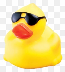 Rubber Duck Png 21 - Rubber Duck With Glasses,Duck Png