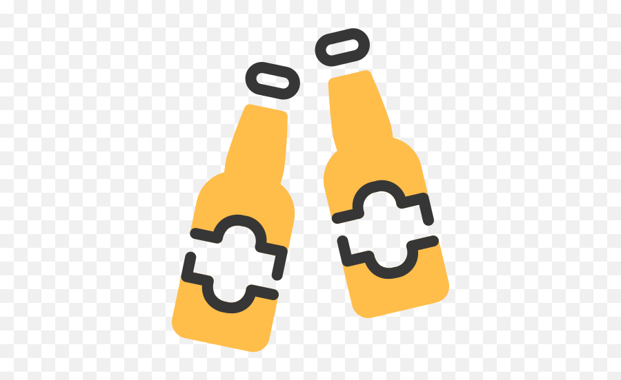 Party Happy Alcohol Cheers Beer Bottle Celebration - Beer Bottle Emoji Png,Cocktail Hour Icon