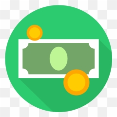 Commerce And Shopping Coins Cash Stack Change Money - Circle Logo Png