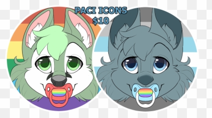 10 Paci Icons By Rileykit - Fur Affinity Dot Net Fictional Character Png,$10 Icon
