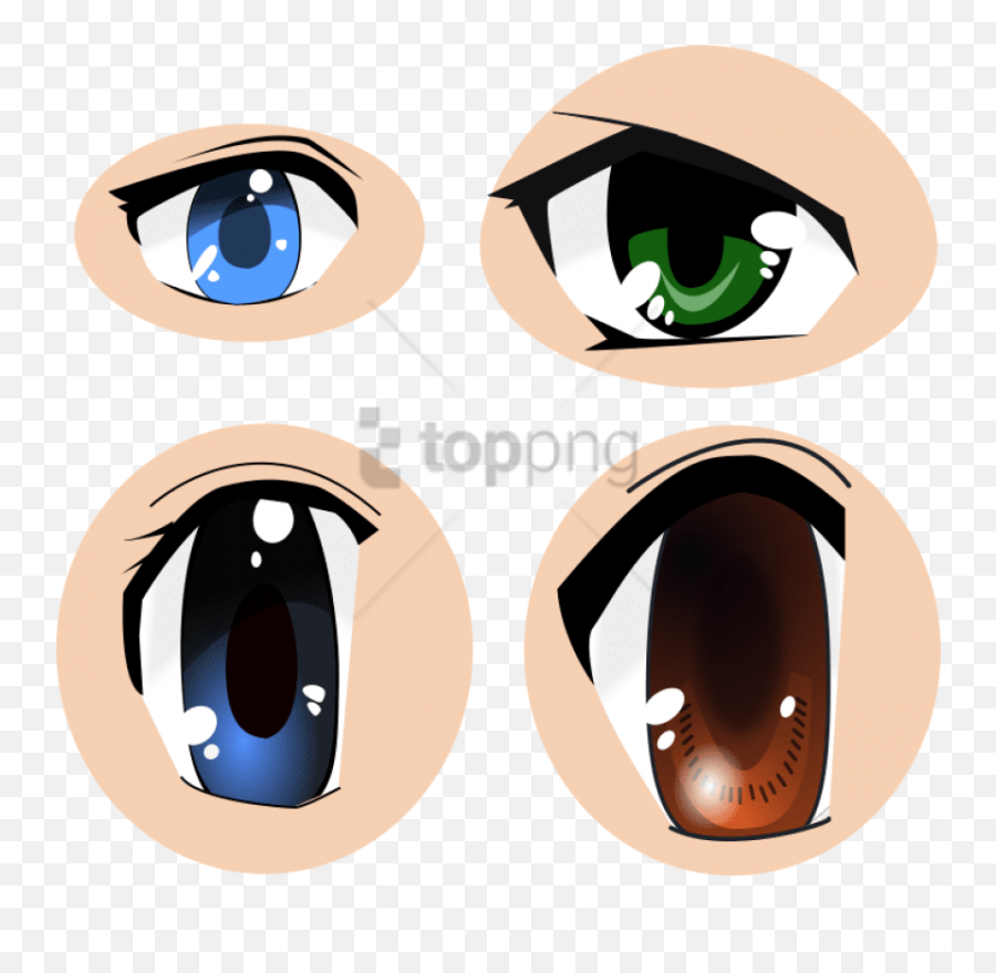 Portable Network Graphics Png Image - Portable Network Graphics,Anime Eyes Transparent
