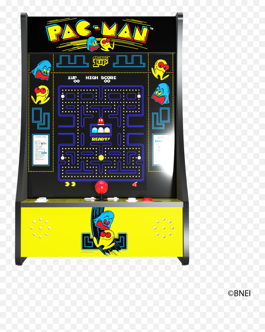 Arcade1up Pac - Man Partycade Arcade1up Pac Man 8 In 1 Party Cade Png,Carmen Sandiego Icon
