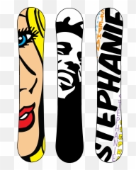 Dominika Nowacka - Snowboard Designs Transparent Png,Snowboarder Png