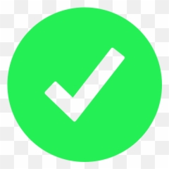 Android Checkmark Icon - Mark Emoji Circle png