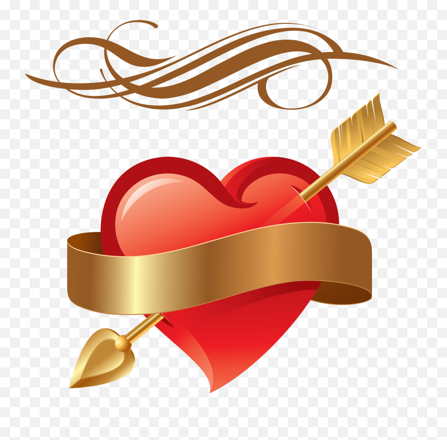 Png Images Pngs Love Heart - Love Heart With Arrow,Heart Pngs