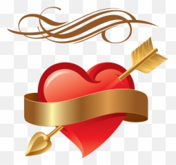Png Images Pngs Love Heart - Love Heart With Arrow,Heart Pngs