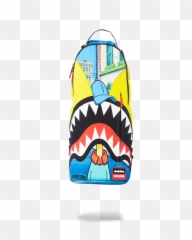 Sprayground - Hey Arnold Shark Mouth Clipart Full Size Sprayground Money Camo Shark Backpack Png,Hey Arnold Png